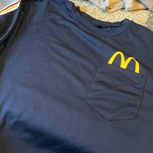 McDonald’s Blue T-Shirt with Yellow Logo